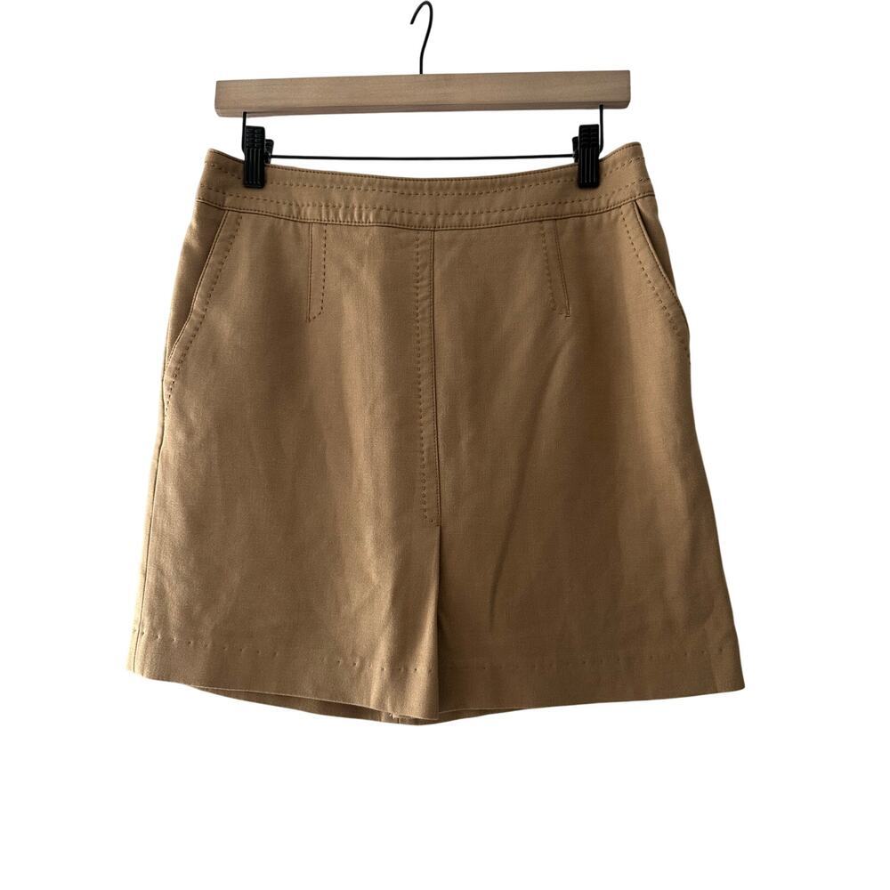 Anne Taylor LOFT Khaki Mini Skirt, size 4